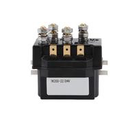 Relais Demarreur Solénoïde Relais Solénoïde De Treuil De Moto 12 V 200 A CC, Contacteur Magnétique Biphasé Intermittent 12/24 V CC TK200-2Z