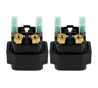 Relais démarreur universel Relais solénoïde de démarreur pour Yamaha Road Star XV 1600 1700 Raider 1900 Dragstar XVS 125 250 400 Vstar(2 pcs)