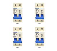 Relais DZ47Z-63/2P 10A 16A 20A 25A Photovoltaïque DC Disjoncteur Protection contre les surcharges Commutateur d'air Protection contre les fuites de circuits miniatures Interrupteur automatique (Size