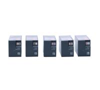 Relais Électriques Miniatures Enfichables RXM Avec LED RXM4L 4CO 3A 12 VDC-110 VDC 24 VAC-230 VAC Électromagnétique 5 Pièces(RXM4LB2FD 110DC)