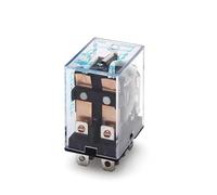 Relais électromagnétique à usage général JQX-13F-2Z AC220V DC12V DC24 8 broches, 2 pièces