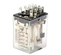 Relais Electromagnétique BEMM4C à 14 Broches 5A 6VDC / 12VDC / 110VDC Relais de Puissance Intermédiaire (12VDC)