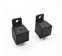 Relais électromagnétique de puissance automobile JD2912-1H-24VDC 40A 4 broches NO SPDT, largeur broche 6,3 mm, avec trous montage, 5 pièces