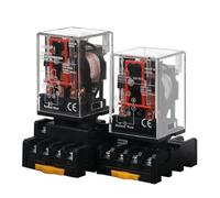 Relais électromagnétique MK3P-I MK2P-I, petit relais 11 broches, DC12V/24/110/220V AC12/36/110/220V(NO base,MK2P-I AC12V)