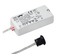 Relais électronique sensoriel avec capteur infrarouge IR HZK218B pour armoires, pour l'activation et la désactivation des appareils connectés jusqu'à 250W