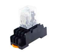 Relais enfichable HH54P MY4NJ PYF14A DC 12 V 24 V 36 V 48 V 110 V 220 V DC/AC 5 A contact argent 14 broches 4PDT(AC,36V)
