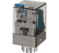 Relais enfichable industriel Finder 60.13.9.024.0040 - 24 V DC, 3 W, 10 A, No...