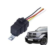 Relais et harnais étanches | Relais automobile 12 V ou 24 V avec queue de cochon, relais pour système électrique de remplacement à 4/5 broches, verrouillage centralisé, feux de travail à DEL