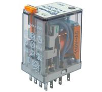Relais Finder 55.34.8.110.0040, 110 V AC, 4RT, 7 A / 250 V AC, 4000 R