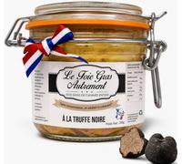 Relais Gourmet Foie Gras de Canard Entier aux Truffes 200 g | Artisanal Français Sud-Ouest | Sans Conservateurs, Additifs ni Colorants | Idéal Coffrets Gourmets et Fêtes