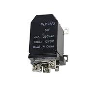 Relais haute puissance 12 volts 40a normalement fermé type de conversion dc2 volts AC220v interrupteur électromagnétique for porte à volet roulant(1 set of normally open DC24V)