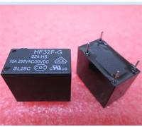 Relais HF32F-G-024-HS HF32F-G 024-HS JZC-32F-G 024-HS 24 V CC 24 V CC 10 A 250 V CA 4 broches 10/20 pièces(30PCS)