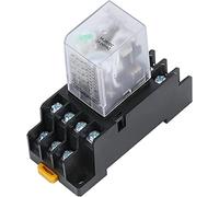 Relais HH54p my4nj plug-in Pyf14a dc/ac 1 2V 24V 36V 48V 110V 220V DC AC 5A Contact en argent 14pins 4pdt placage de rele(Dc,24V)