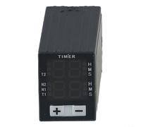 Relais horaire numérique H3Y2 avancé pour 220 V avec retards réglables et construction pour une utilisation durable (AC 220 V)