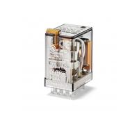 Relais industriel 4RT 7A 60V AC bouton test et indicateur mécanique 084909 FINDE