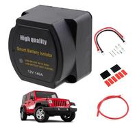 Relais Intelligent de Charge Split VSR- Kit d'isolateur de batterie - Kit d'isolateur de batterie intelligent pour camions, véhicules tout-terrain, bateaux, camping-cars, assurance, res
