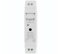 Relais intelligent DIN Frient | Interrupteur marche/arrêt à distance | Fonctionnalité de mesure de puissance intégrée | Montage sur rail DIN standard | Zigbee | Fonctionne avec Homey et SmartThings