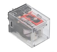 Relais intermédiaire MK3P I avec support de prise à 11 broches, courant de contact 10 A à 250 VAC et tension de bobine AC 220 V pour applications d'automatisation