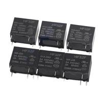 Relais JZC-32F-012, 20 pièces/lot, HF32F -005 012 024-HS / HS3 / ZS3 3A 5A 10A 250VAC 4 broches 5 broches HF32F-G-012-HS DC5V 12V 24V(HF32F-024-HSL3)