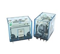 Relais LY4N-J DC24V/DC12V, 1 pièce, 14 broches 10A, quatre ouverts et quatre fermés(LY4N-J DC24V)