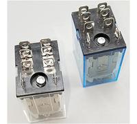 Relais Mini bobine de relais DC12V DC24V AC110V AC220V HH62P JQX-13F10A 220V électromagnétique Miniature à usage général(DC12V)