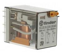 Relè industriale 2 contatti 10A Finder 553282300040