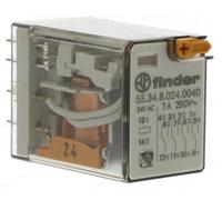 relais miniature 24 volts ac 4 contacts 7 ampères