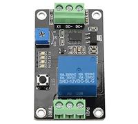 Relais Minuterie Super 555 DC 5V/12V/24V avec Retard ON, Retard OFF, Fonction Auto-bloquante et Délai de Déclenchement (DC12V)