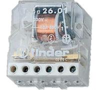 Relais monté sur tableau Finder 26.01.8.012.0000 - bobine 12 V AC, 10 A, SPST