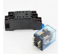 Relais MY2P HH52P MY2NJ 12 V CC 24 V CC 110 V CA 220 V CA bobine usage général DPDT 1 pièce(24VDC)
