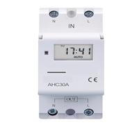 Relais numérique hebdomadaire à 2 fils, 7 jours, contrôle de minuterie, AC 220 V, 230 V, 12 V, 24 V, 48 V, 16 A(24V AC DC)