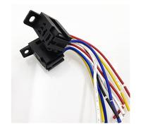 Relais petit plat for voiture et camion, 1 pièce, 12v, 24v, 40a, phare de climatisation, 4 broches, 5 broches, 80a, haute puissance DC(5 wire single base)