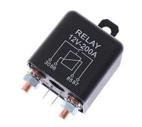 Relais pour treuil 1 x 12 V 200 A pour voiture, van, bateau, 4 broches, 80 x 42 x 42 mm