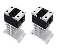Relais régulateur de puissance SSR 0-10 V 4-20 mA 0-5 V 10 A 25 A 40 A DA AA DD VA, relais de phase solide avec chauffage(10A,0-5V)