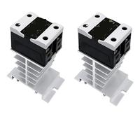 Relais régulateur de puissance SSR 0-10 V 4-20 mA 0-5 V 10 A 25 A 40 A DA AA DD VA, relais de phase solide avec chauffage(25A,DC control AC)