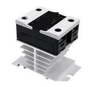 Relais régulateur de puissance SSR 0-10 V 4-20 mA 0-5 V 10 A 25 A 40 A DA AA DD VA, relais de phase solide avec chauffage(10A,VA Manual Type)