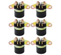 Relais Relais De Démarreur Électrique pour Moto pour Arctic Cat Quad 250 300 2x4 4x4 Remplacement des Solénoïdes Clignotants Remplacement Interrupteur(6 pièces)