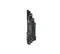 Relais RSL1PVBU RSLZ2 monté sur socle à vis avec circuit de protection 24V et cavalier