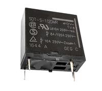Relais SDT-S-112LMR 5V 12VDC 4 broches 5A SDT-S-112DMR SDT-SH-112DM SDT-SH-124DM SDT-SS-112DM 10A SDT-S-124DMR, 5 pièces(SDT-S-112LMR)