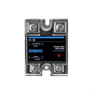Relais semi-conducteur monophasé 40A SSR-1 D4840 Commande CC Charge CA 24-480V Optocoupleur Isolation Fonctionnement silencieux Dissipation de chaleur pour le contrôle de la température Industrie