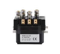 Relais Solénoïde De Treuil 12V 200A DC, Contacteur Magnétique Biphasé Par Intermittence 12/24/36/48/60VDC TK200-2Z(12V)