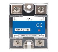 Relais solide haute phase 10 A, 25 A, 40 A, 60 A, 80 A, 100 A, 120 A, contrôle CC, contrôle CA 3-32 V, 220 V, 10 DA, 25 DA, 40 DA(DC Control AC,100A)