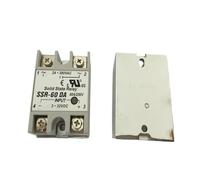 Relais SSR60DA SSR-60DA 60A, entrée 3-32VDC, sortie 24-380VAC, 10 pièces Controls Relays