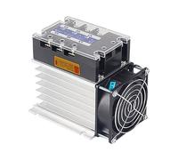 Relais statique 10A avec ventilateur de radiateur DC-AC triphasé