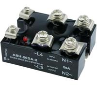 Relais statique biphasé 20 A ASH-20DA-2 (1 pièce) - Relais statique for applications industrielles