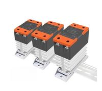 Relais statique GSR2-1 SSR 10 A, 25 A, 40 A, 60 A, 80 A, 100 A, 120 A, monté sur rail DIN, monophasé avec dissipateur thermique DD AA DA SSR