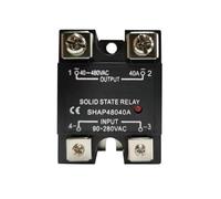 Relais statique monophasé, 24 V CA à 220 V CA, miniature, SSR40A, 80A, 100A