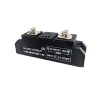 Relais statique monophasé de type long, 60 A/80 A/100 A/120 A, contrôle CC, CA, SSR(HSA48080D1-M 80A)