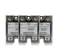 Relais statique monophasé SSR-10LA SSR-40LA SSR 25A 60A 80A, régulateur de tension, entrée intelligente 4-20 mA, sortie 220 V CA, 1 pièce(10A)