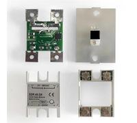 Relais statique SSR 10 A, 25 A, sortie 40 A, 3-32 V CC, 24-480 V CA, 220 V, monophasé CC vers CA, 40 A, dissipateur thermique SSR 40 DA, 1 pièce((AC controls AC) AA,L)